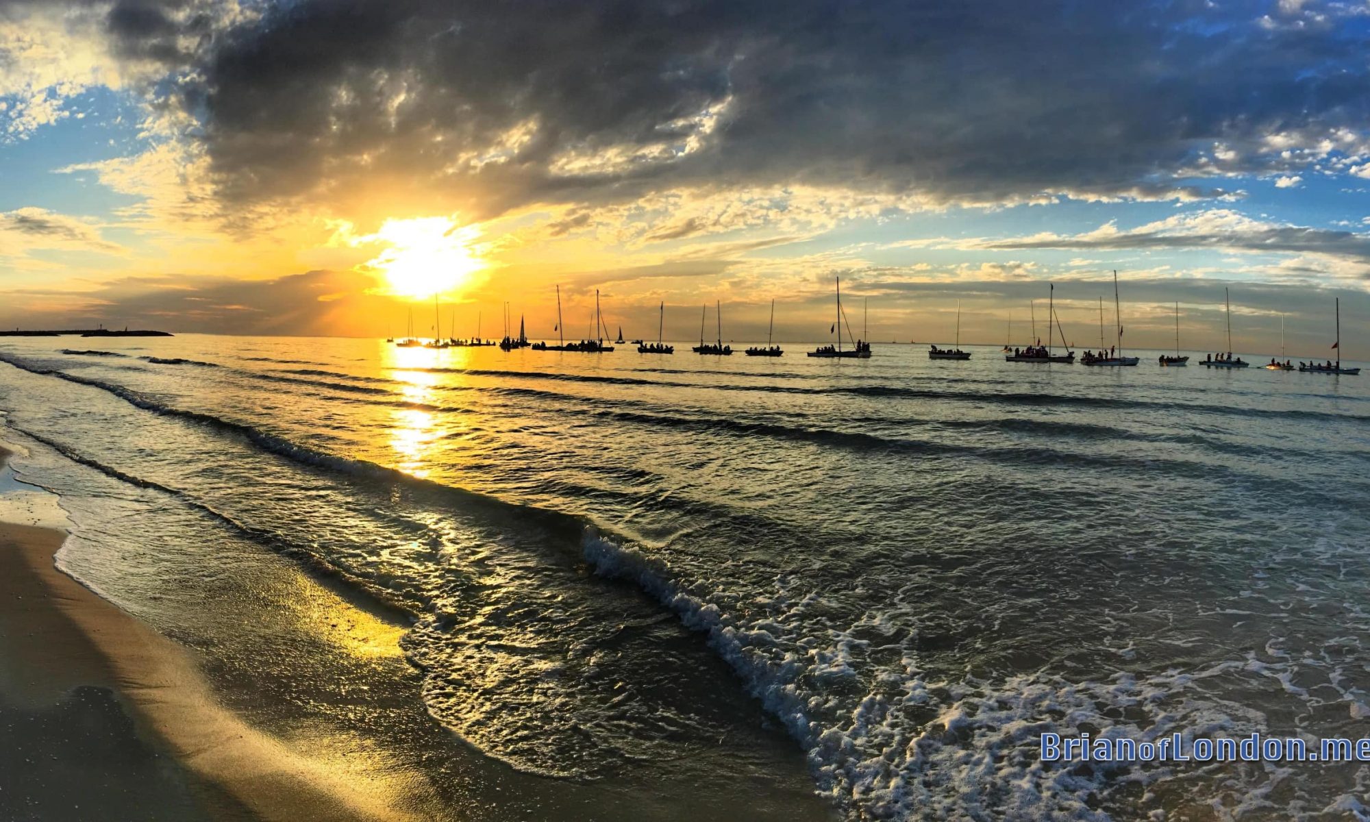Beach Sunset Tel Aviv